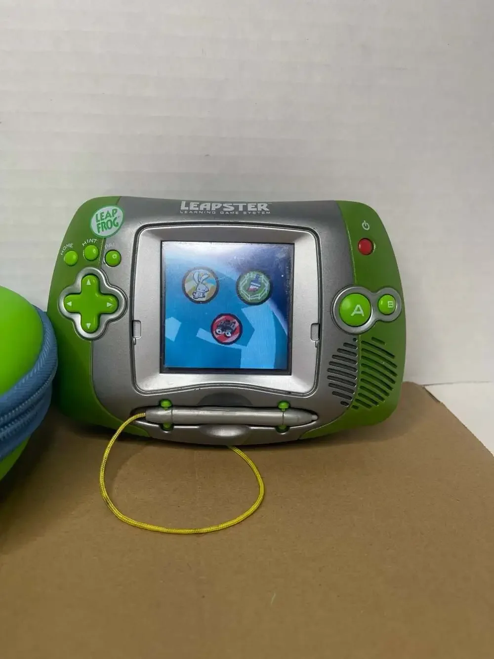 LeapFrog Leapster Learning Game System Handheld Console with Case